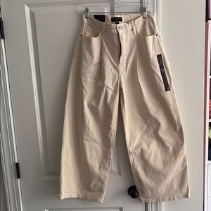 Banana Republic Wide Leg Cropped Jeans